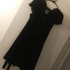 Killstar velvet baby doll dress
